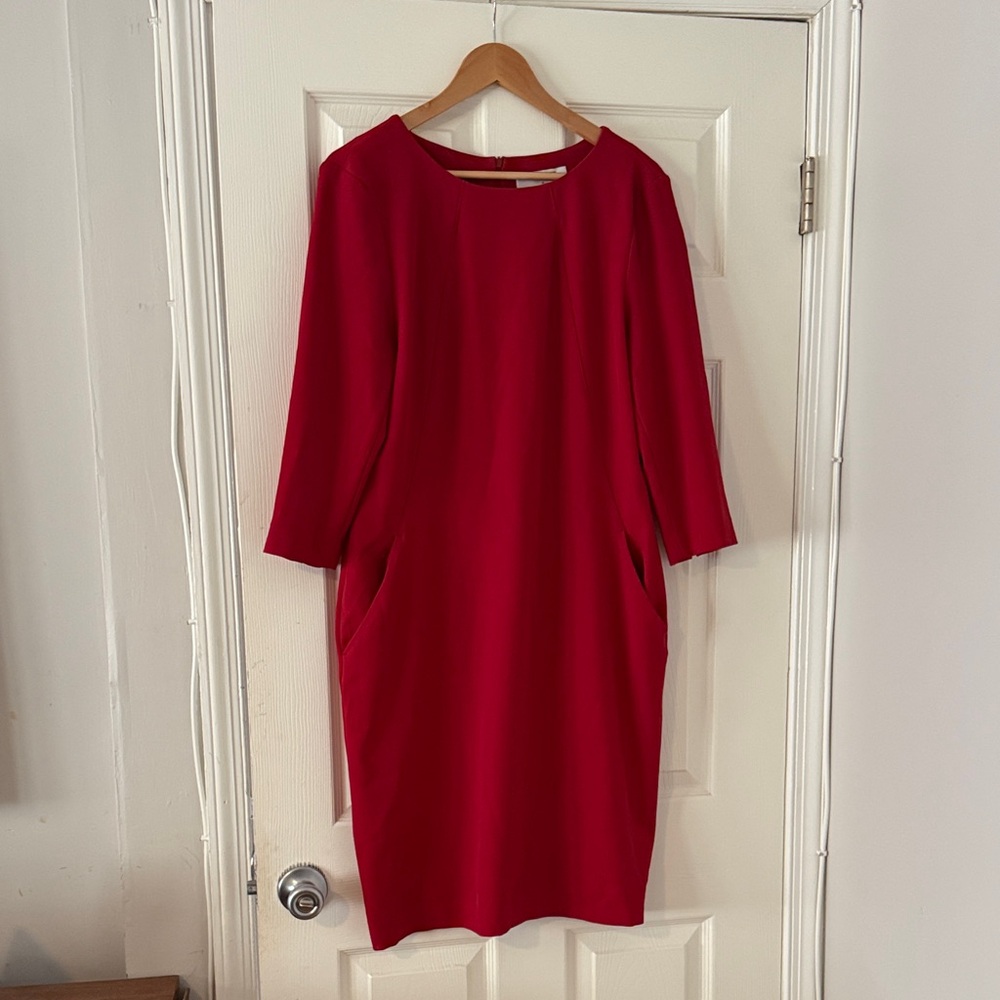 MM Lafleur Etsuko Dress in Crimson